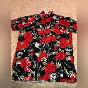 Men’s casual button down shirt